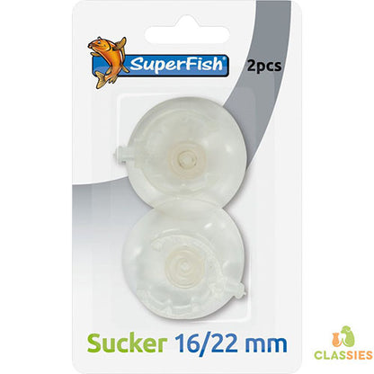 Superfish Zuignap 16/22 mm - 2 stuks