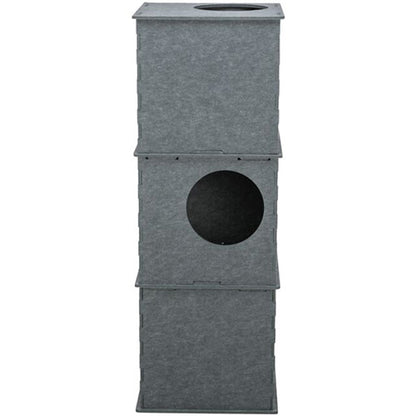 Trixie Nele Katten Toren uit Vilt -  38x38x105 cm