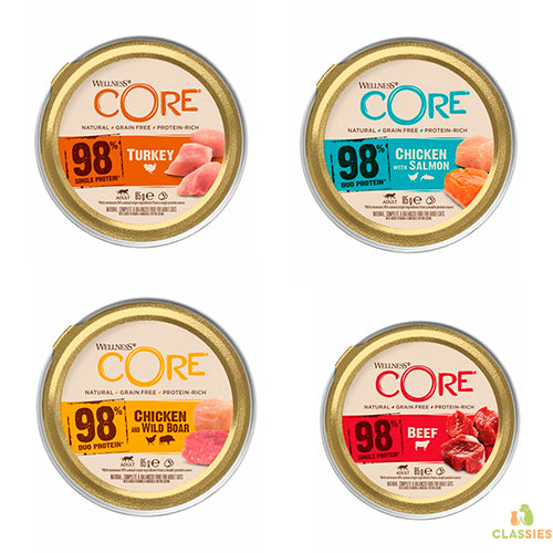 Wellness core kattenvoer kuipje Meat 85 gram in verschillende smaken