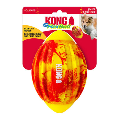Kong Flexball Sport Football Medium - 11,4x17,7 cm