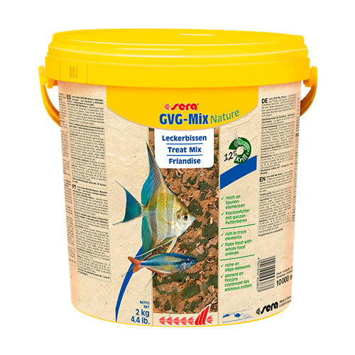 sera GVG-Mix Nature - Mischung aus Flocken und getrockneten Tieren