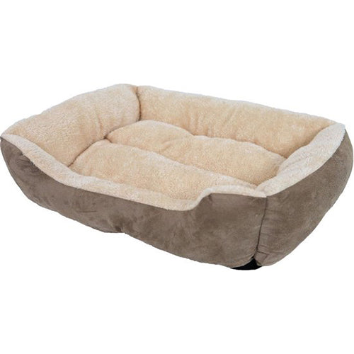 Boony hond- of kattenmandje 50x40cm bruin/beige