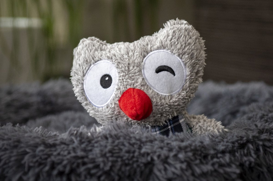 Jack And Vanilla - Speelgoed - Velveties Uil - Assorti - 23cm