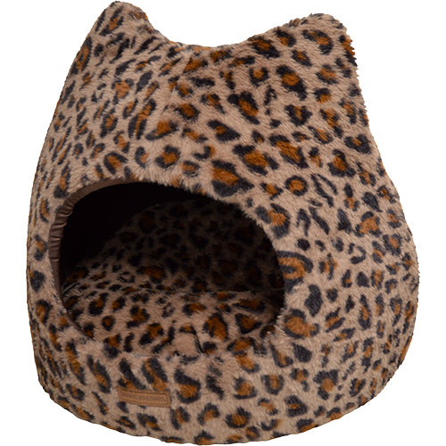 Animal Boulevard - Leopard Iglo Bruin - 2 maten