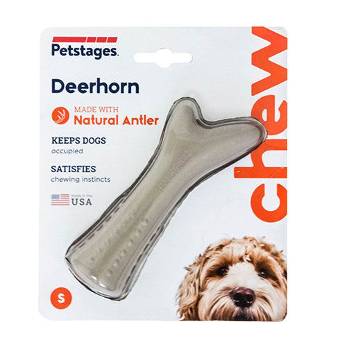 Petstages Deerhorn + Hertengewei Small 12.5 cm
