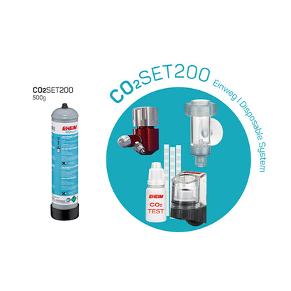 Bouteille de Co2 jetable Eheim Co2 Set 200 - 500 gr