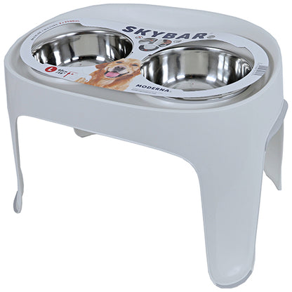 Moderna dubbele voerstandaard kunststof Skybar - S - M - L