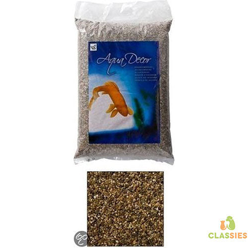 Aqua Decor - Aquarium Grind Donker - Dikte: 1-2 mm - zak van 10 kg