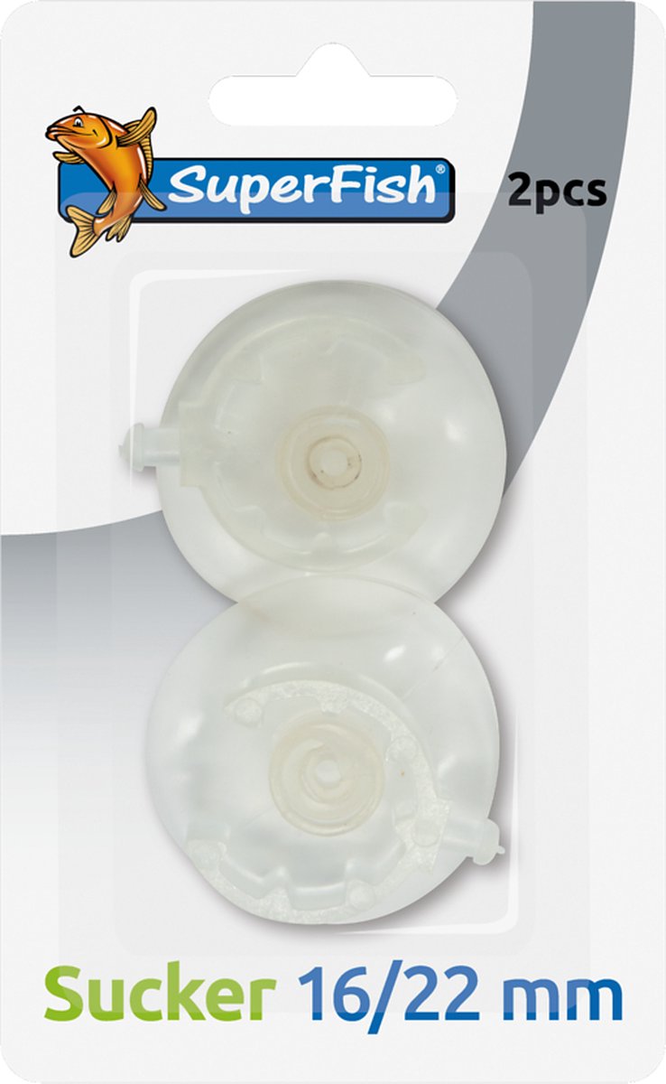 Superfish Zuignap 16/22 mm - 2 stuks
