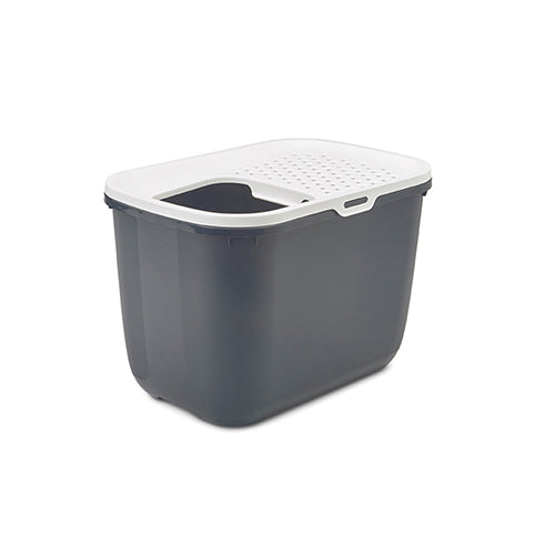 Savic Hop In - Kattenbak met Boveningang - 2 Maten - Diverse Kleuren