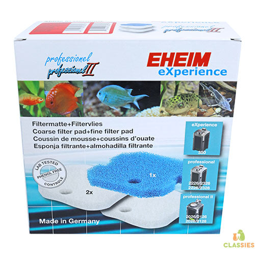 Eheim Experience Box 2x non-tissé filtrant et 1 éponge