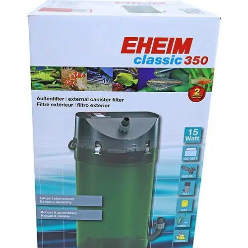 Eheim Buitenfilter - Classic 350 - aquarium tot 350 liter - 620 l per uur Classies