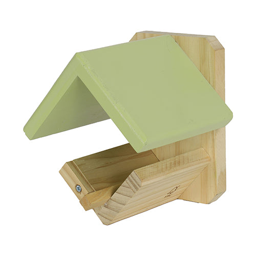 Pindakaaspot vogelvoederhuisje - Groen/Bruin