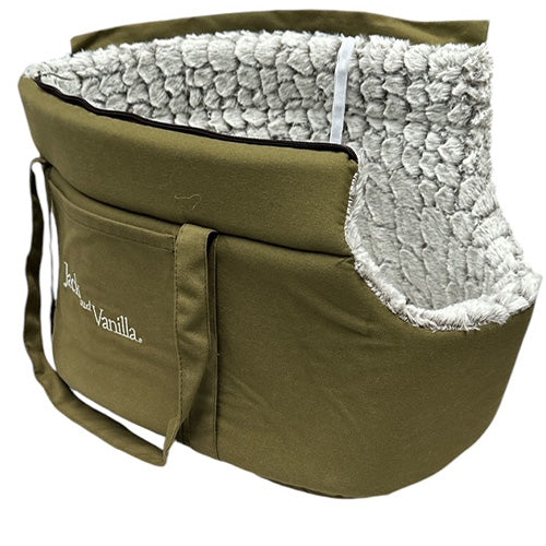 Sac fourre-tout Jack and Vanilla Snakeskin en deux tailles
