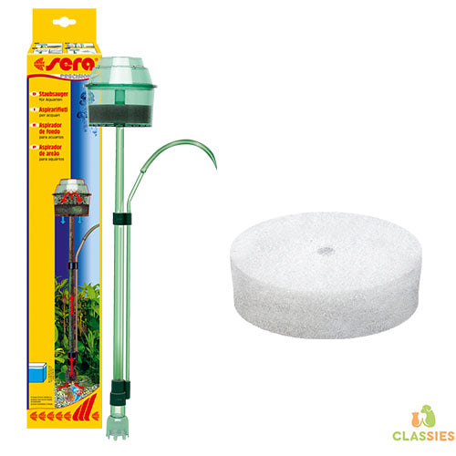 Sera 08850 Aquarium Bodenstaubsauger Bodenreiniger Luftschlauch