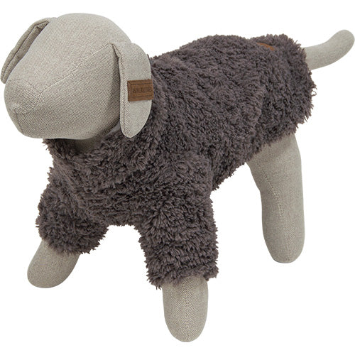 Animal Boulevard OUTERWEAR Curl Plush Hondentrui - Kleur: Grijs - Verkrijgbaar in 8 maten