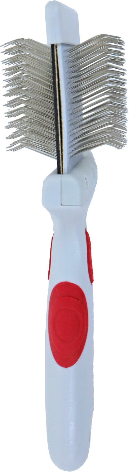 Borstel voor kat - flexibele slicker small