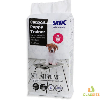 Savice trainerpads puppytrainer met carbon koolfilter
