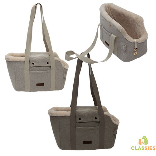 Animal Boulevard Home&Away Draagtas Sophia - Draagvermogen tot 6 kg - Verkrijgbaar in 2 kleuren Classies