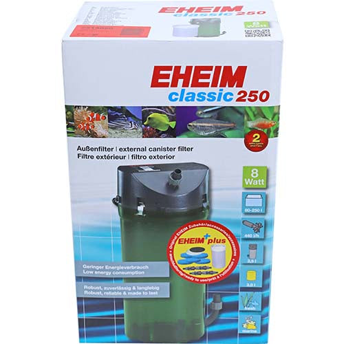 Eheim buitenfilter Classic met filtermassa