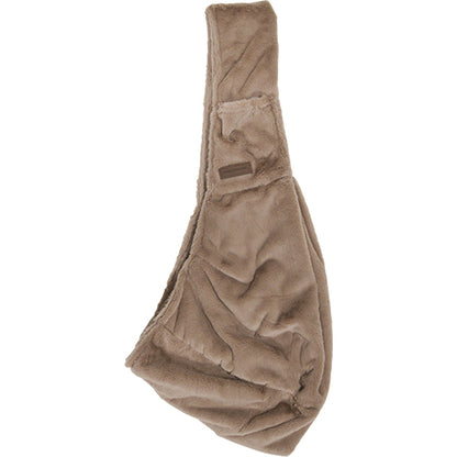 Animal Boulevard Champs-Elysees Slingbag/Draagtas voor Honden – Luxe Imitatiebont &amp; Veiligheidshaakje – Verkrijgbaar in 3 kleuren