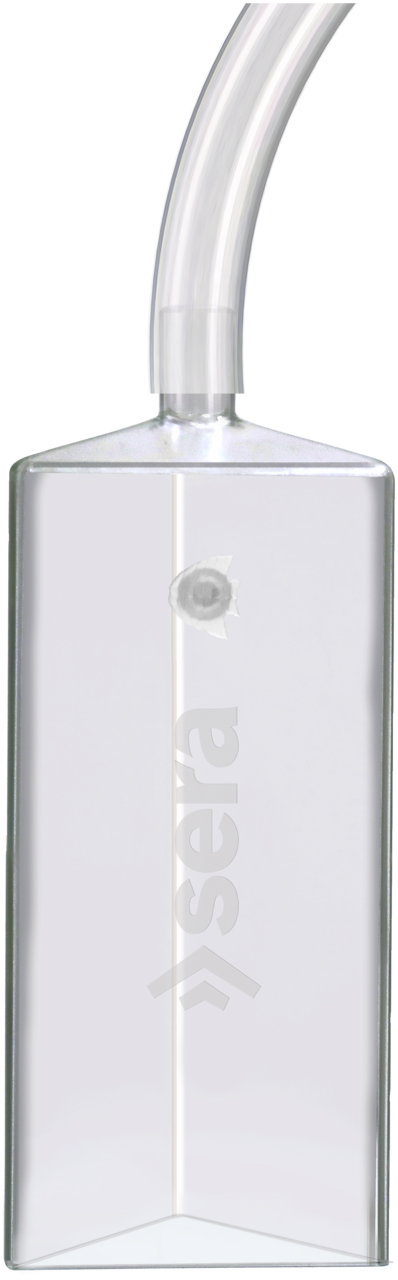 sera Winkelbodenreiniger mit Bypassöffnung