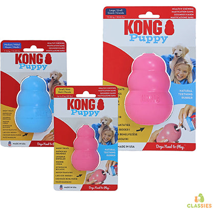 Jouet à ronger pour chiot chien Kong