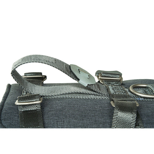 Hurtta travel harness autoharnas eco blackberry - zwart