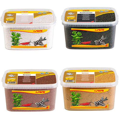 sera Naturkies in verschiedenen Farben