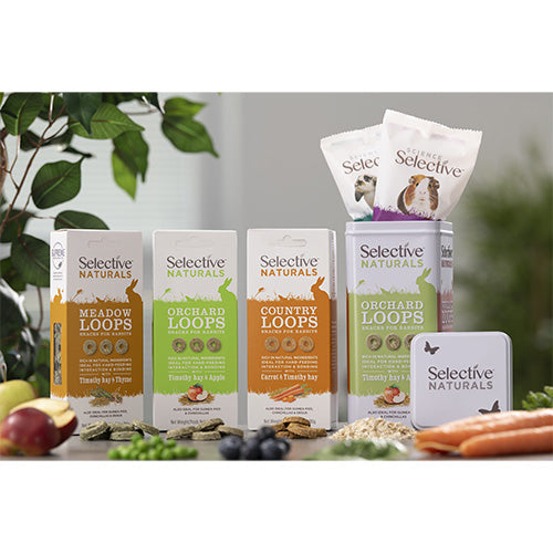 Selective Naturals Snacks 3 Geschmacksrichtungen + gratis Aufbewahrungsdose