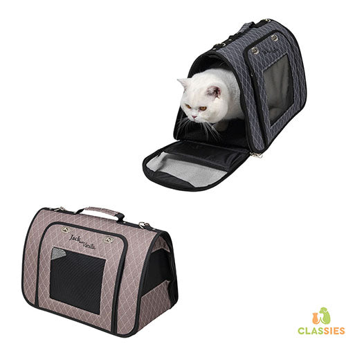 Sac de transport Jack and Vanilla Bizou - 44 x 25 x 27 cm - taupe ou gris