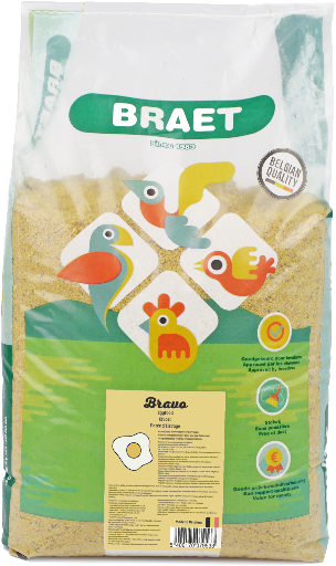 Aufzuchtfutter Eifutter gelb Bravomix 4 - 15 kg