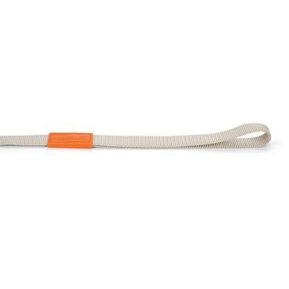 Beeztees Uni Nylon Hondenriem - Lichtgrijs - Lengte: 120 cm