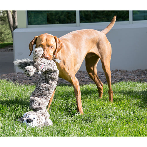 Kong hond Stretchezz jumbo, snow leopard XL  - 58 cm