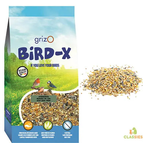 Strooivoer bird-x zak 1 kg Classies