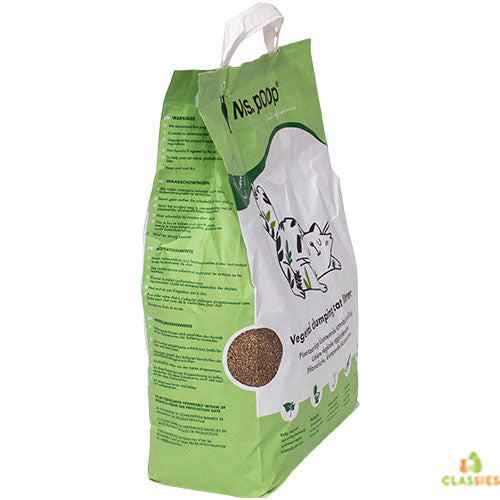 Ms.POOP CALL OF NATURE Plant - Litière agglomérante pour chat - 6 ou 20 litres