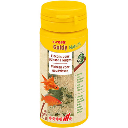 Nourriture pour poissons rouges sera Goldy Nature en différentes tailles