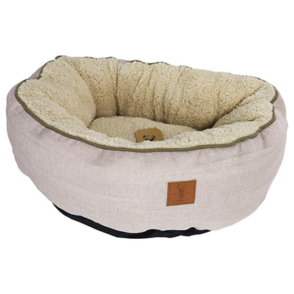 Boony Est1941 hondenmand Floof highland Sand Beige