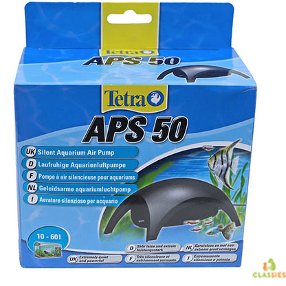 Tetra APS Aquarium Luchtpompen - Wit of Zwart - 5 varianten