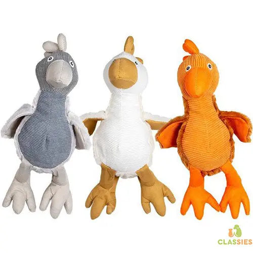 Jack And Vanilla - Speelgoed - Velveties Haan - Assorti - 33cm Classies