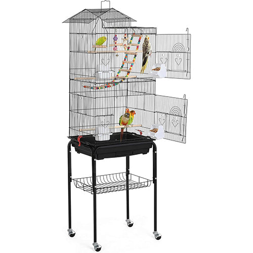 Chirpy vogelkooi op voet 46 x 36 x 162 cm