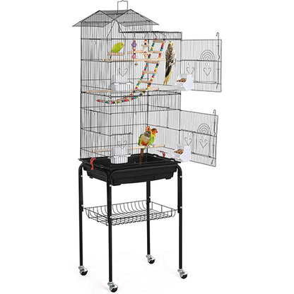 Chirpy vogelkooi op voet 46 x 36 x 162 cm