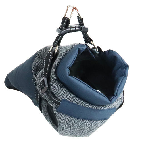 Hondenjas + tuig Alpine - navy blauw - navy army