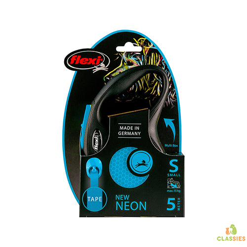 Flexi ruban rétractable flashy New néon - réfléchissant