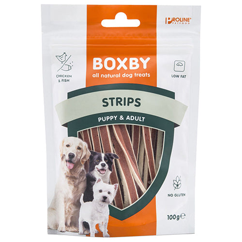Proline Boxby Strips - Hundesnack - 1 Beutel - 100 Gramm