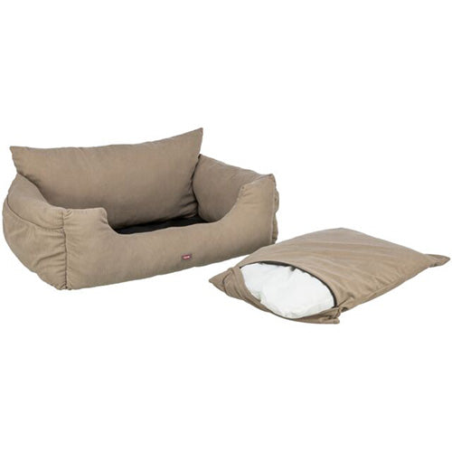 Trixie Autostoel Dubbel Taupe - 80×35× 60 cm