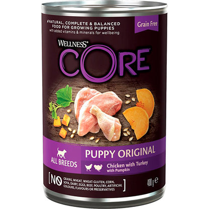 Wellness Core graanvrij  - blikvoer - natvoer 400 gram