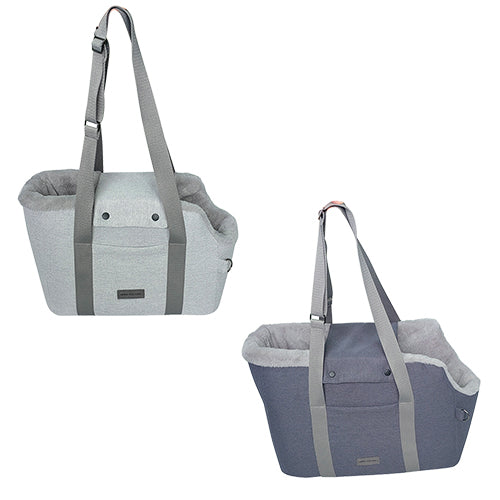 Animal Boulevard Home&Away Draagtas Sophia - Verkrijgbaar in Donkergrijs en Lichtgrijs