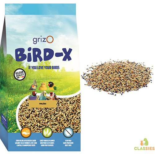 Vogelvoer Bird-X Volieremengeling 1 - 5 - 20 kg