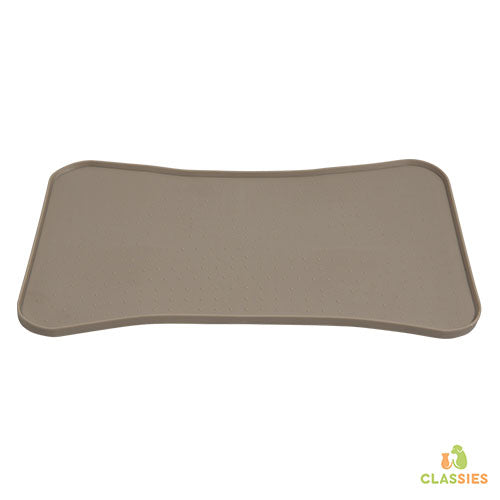 Jack and Vanilla rubberen mat zwart - beige